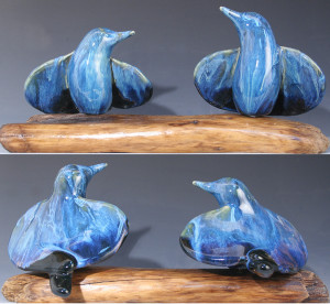 cathy weber - art - clay- woman - montana - ceramic - porcelain - bird