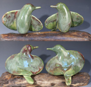 cathy weber - art - clay- woman - montana - ceramic - porcelain - bird