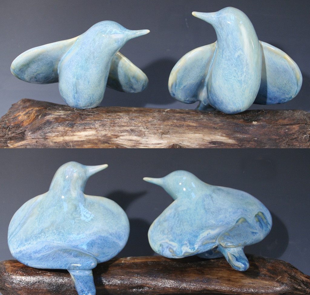 cathy weber - art - clay- woman - montana - ceramic - porcelain - bird