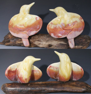 cathy weber - art - clay- woman - montana - ceramic - porcelain - bird