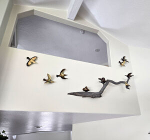 cathy weber - art - clay- woman - montana - ceramic - porcelain - bird - color