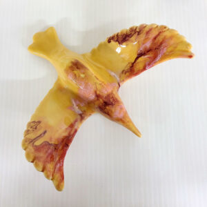 cathy weber - art - clay- woman - montana - ceramic - porcelain - bird - color